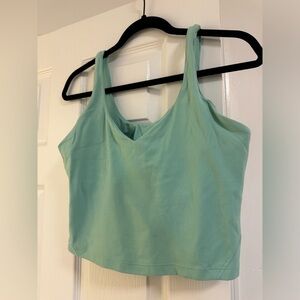 Mint green lululemon align sports bra